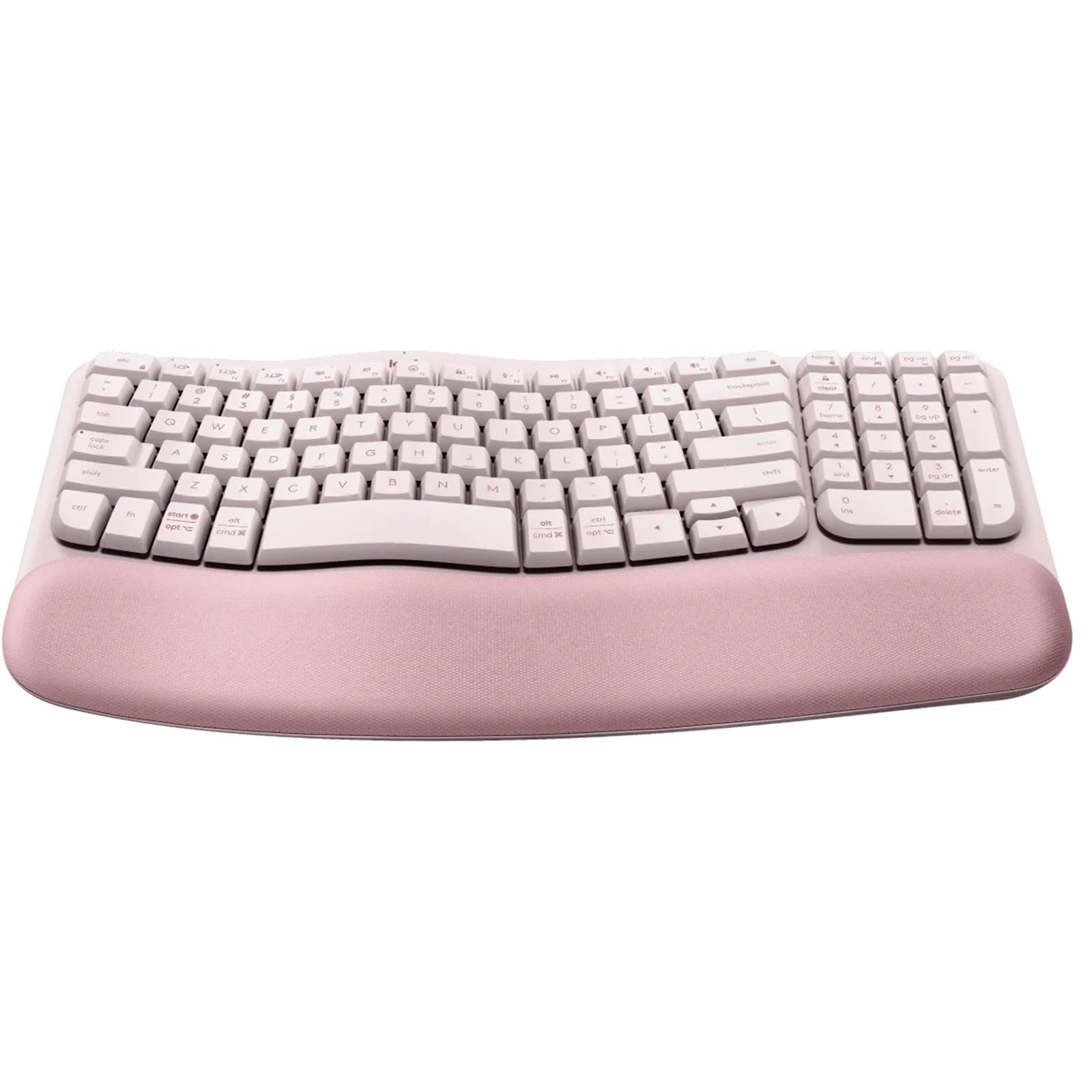 Logitech Wave Keys Wireless Ergonomic Keyboard (Rose)