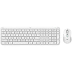 Logitech MK950 Signature Slim Wireless Keyboard and Mouse Combo (Off White)