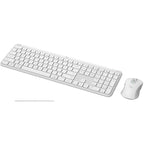 Logitech MK950 Signature Slim Wireless Keyboard and Mouse Combo (Off White)