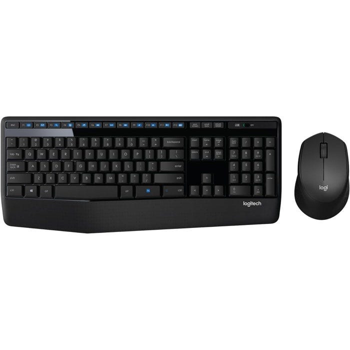 Logitech MK345 Keyboard and Mouse Combo with H151 Headset and BRIO 300 Webcam (Graphite)