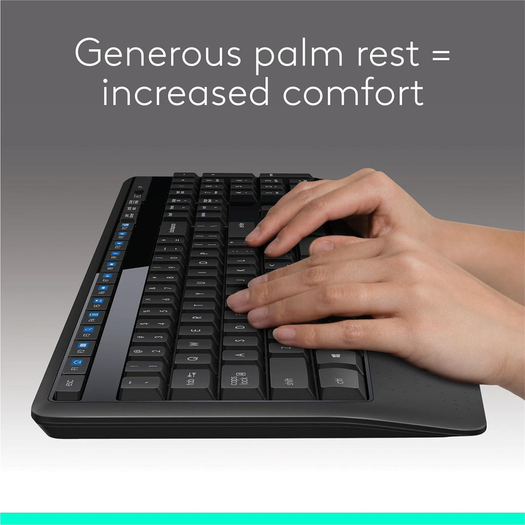 Logitech MK345 Wireless Keyboard and Mouse Combo