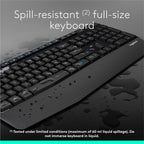 Logitech MK345 Wireless Keyboard and Mouse Combo
