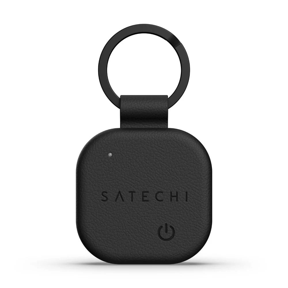 Satechi Vegan-Leather FindAll Keychain (Black)