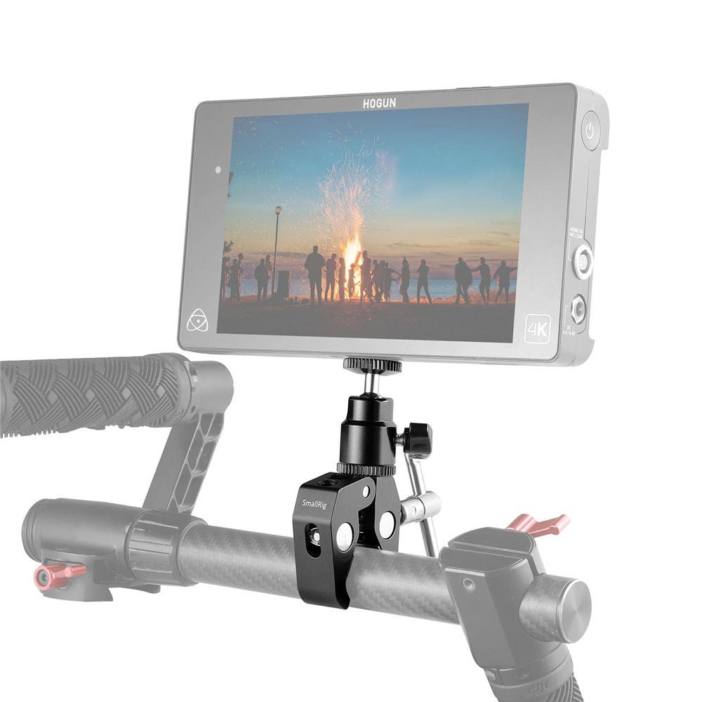 SmallRig Clamp Mount with 1/4 Screw Ball Head Mount 1124