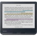 Kobo Libra Colour Black and Kobo Stylus 2 with Replacement Tips