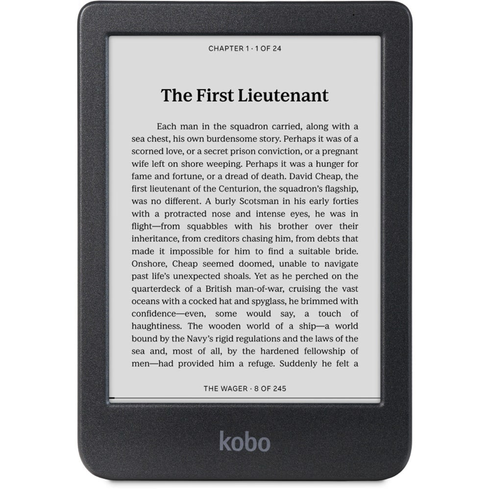 Kobo Clara Black and White SleepCover Case (Black) 