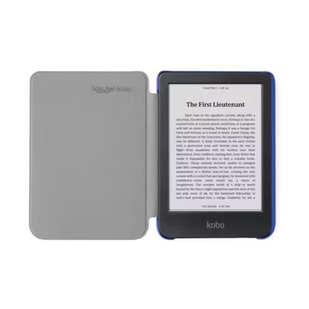 Kobo Clara Black and White SleepCover Case (Cobalt Blue) 