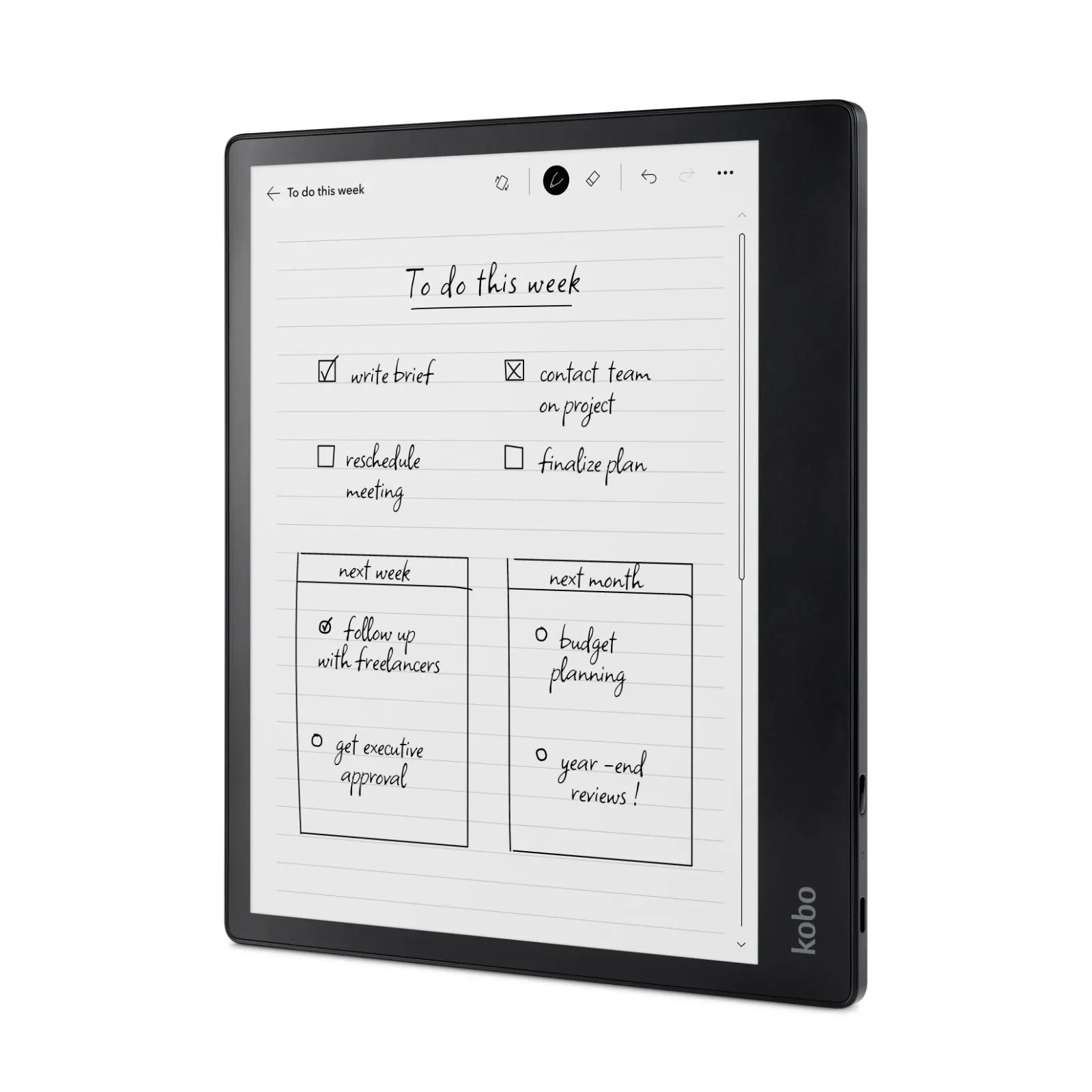 Kobo Elipsa 2E and Stylus 2 Bundle with Replacement Tips