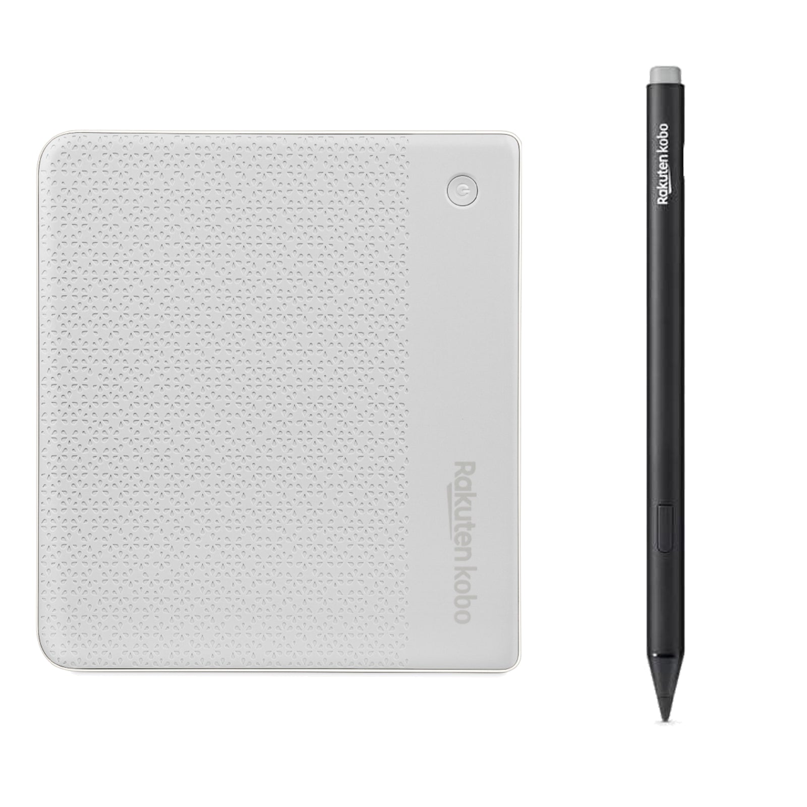 Kobo Libra Colour White and Kobo Stylus 2 with Replacement Tips