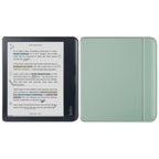 Kobo Libra Colour Black with Basic SleepCover Case (Garden Green)