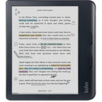 Kobo Libra Colour Black with Notebook SleepCover Case (Sand Beige)