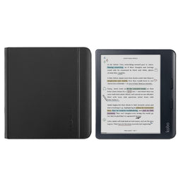 Kobo Libra Colour Black with Notebook SleepCover Case (Black) - image 1