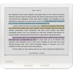 Kobo Libra Colour White and Kobo Stylus 2 with Replacement Tips