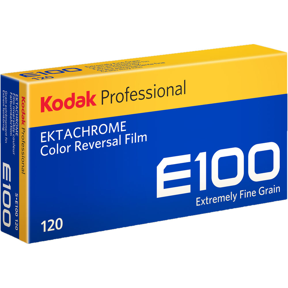 Kodak Film Ektachrome E100 Color Reversal Film 120 Film 5 Pack