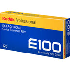 Kodak Film Ektachrome E100 Color Reversal Film 120 Film 5 Pack