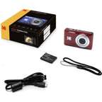 Kodak PIXPRO FZ55 Digital Camera (Red)