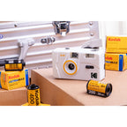 Kodak M38 35mm Film Camera with Flash (Clouds White)