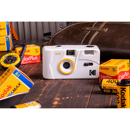 Kodak M38 35mm Film Camera with Flash (Clouds White)