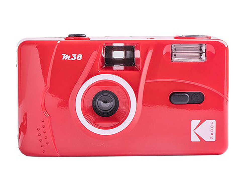 Kodak M38 35mm Film Camera with Flash (Scarlet)