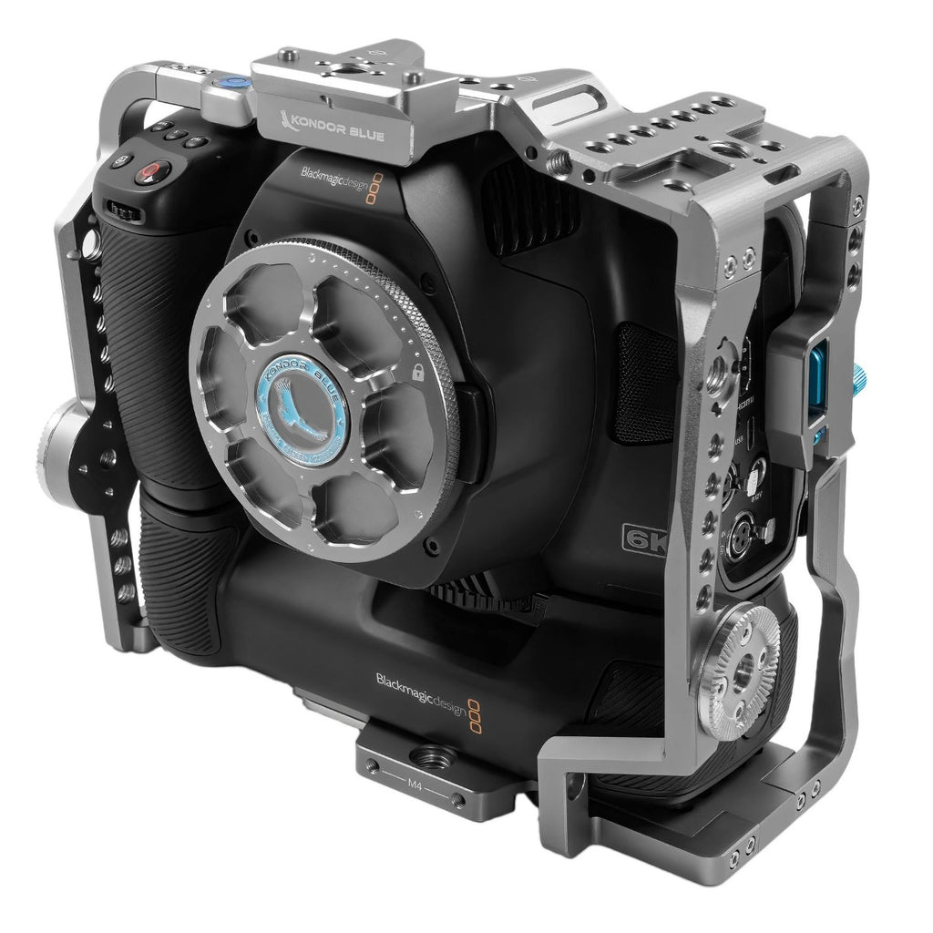 Kondor Blue BMPCC 6K Pro Battery Grip Cage (Space Gray)