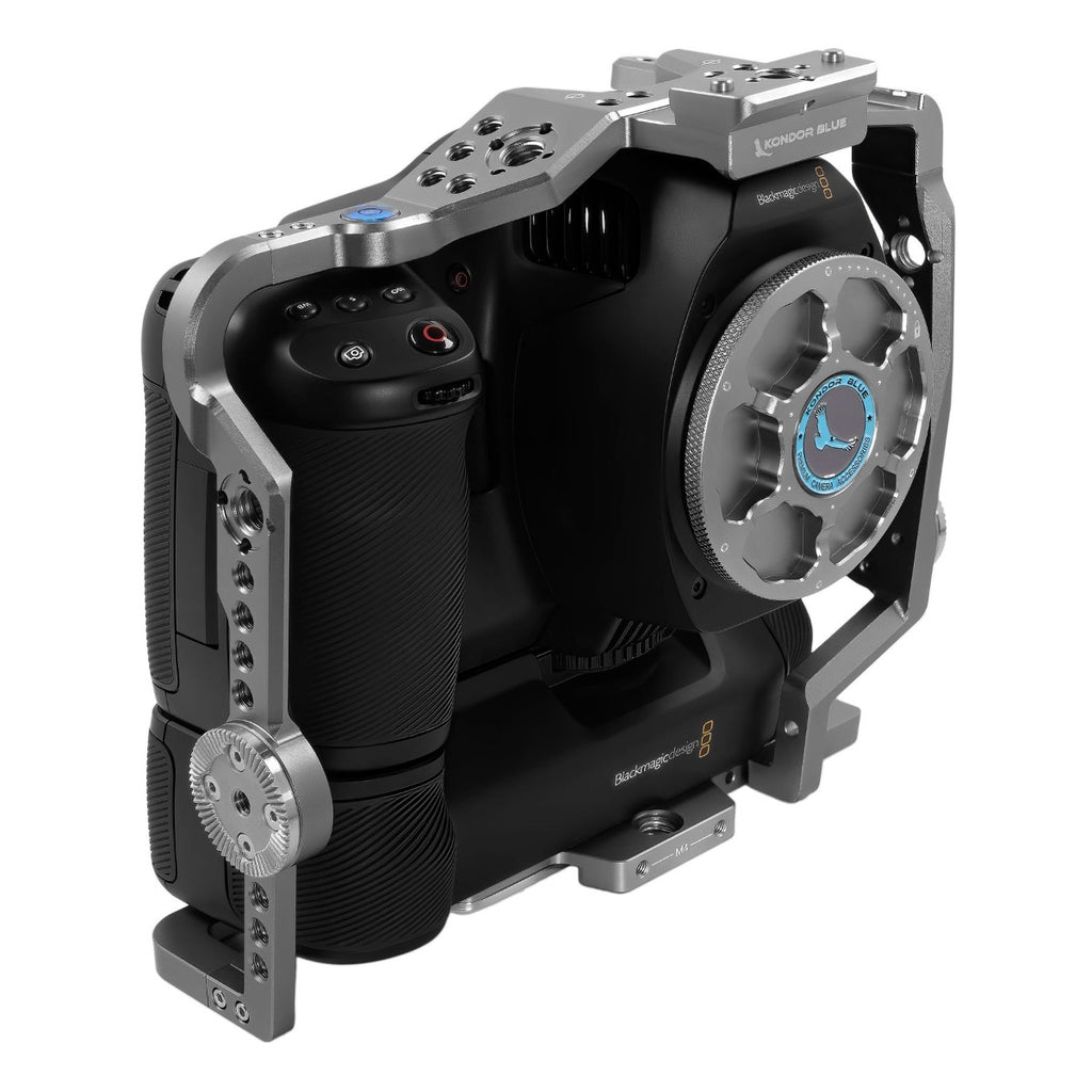Kondor Blue BMPCC 6K Pro Battery Grip Cage (Space Gray)
