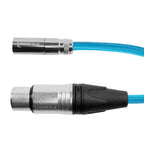 Kondor Blue Right Angle Mini XLR to XLR for 6K Pro/C70 - 43cm