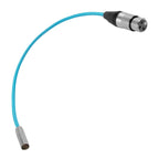 Kondor Blue Right Angle Mini XLR to XLR for 6K Pro/C70 - 43cm