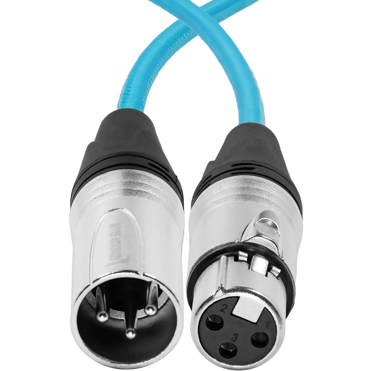 Kondor Blue 18 Male XLR to Female XLR audio cable for on-camera mics