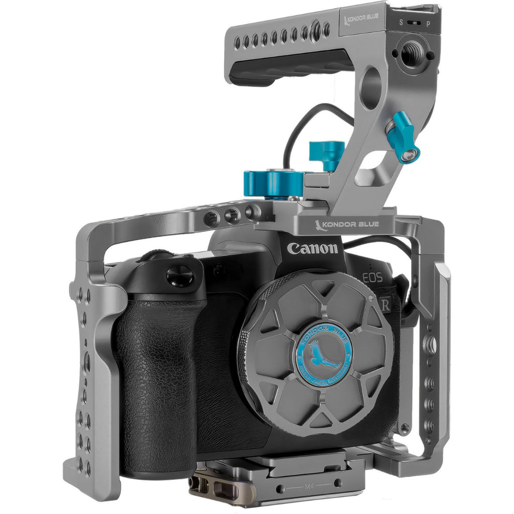 Kondor Blue Canon R5/R6/R Full Cage with Top Handle
