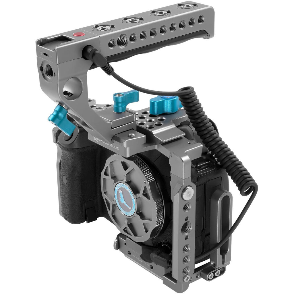 Kondor Blue Canon R5/R6/R Full Cage with Top Handle
