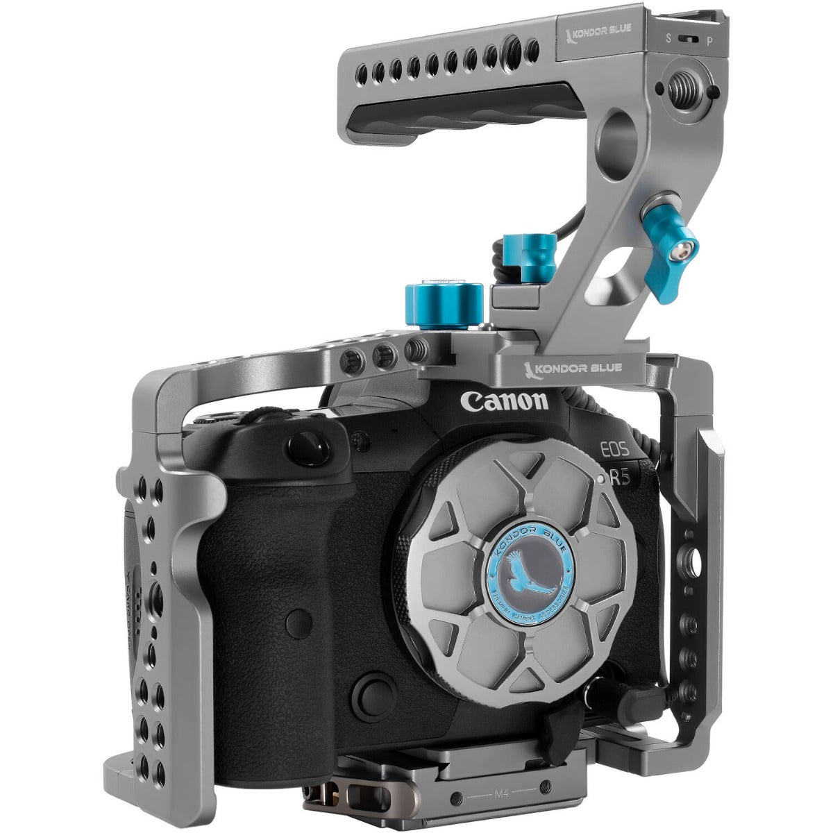 Kondor Blue Canon R5/R6/R Full Cage with Top Handle