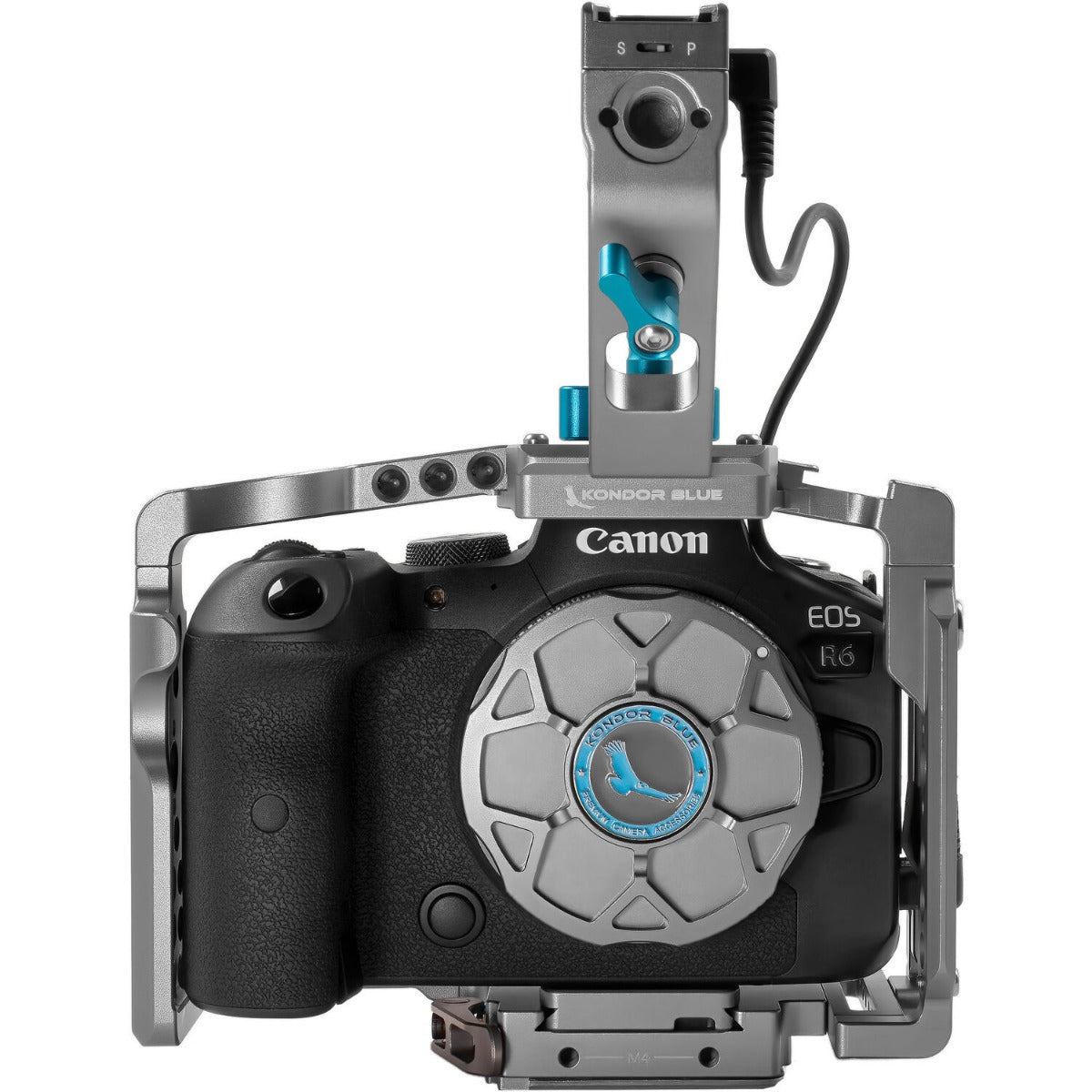 Kondor Blue Canon R5/R6/R Full Cage with Top Handle