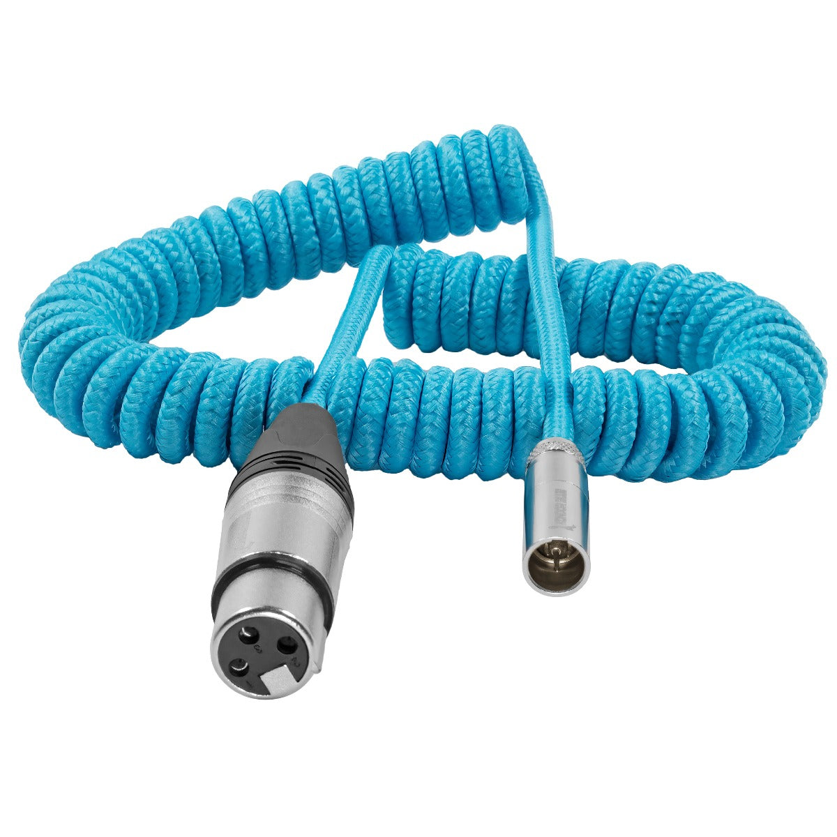 Kondor Blue Coiled Mini XLR to XLR for C70 & BMPCC4K/6K (12-24)