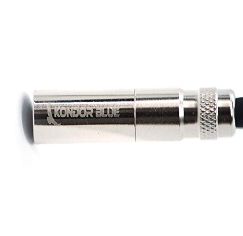 Kondor Blue Mini XLR Male to XLR Female 16 Audio Cable (2 Pack) for BMPCC & C70 - Black
