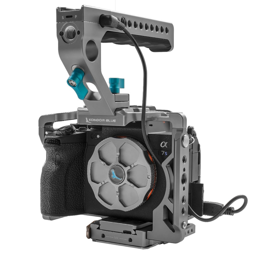  Kondor Blue Sony A7SIII Cage with Start-Stop Trigger Top Handle for A7 Series Cameras