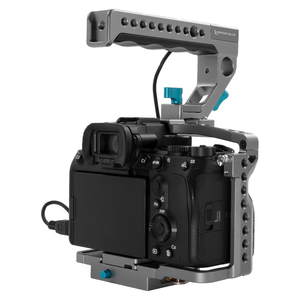  Kondor Blue Sony A7SIII Cage with Start-Stop Trigger Top Handle for A7 Series Cameras