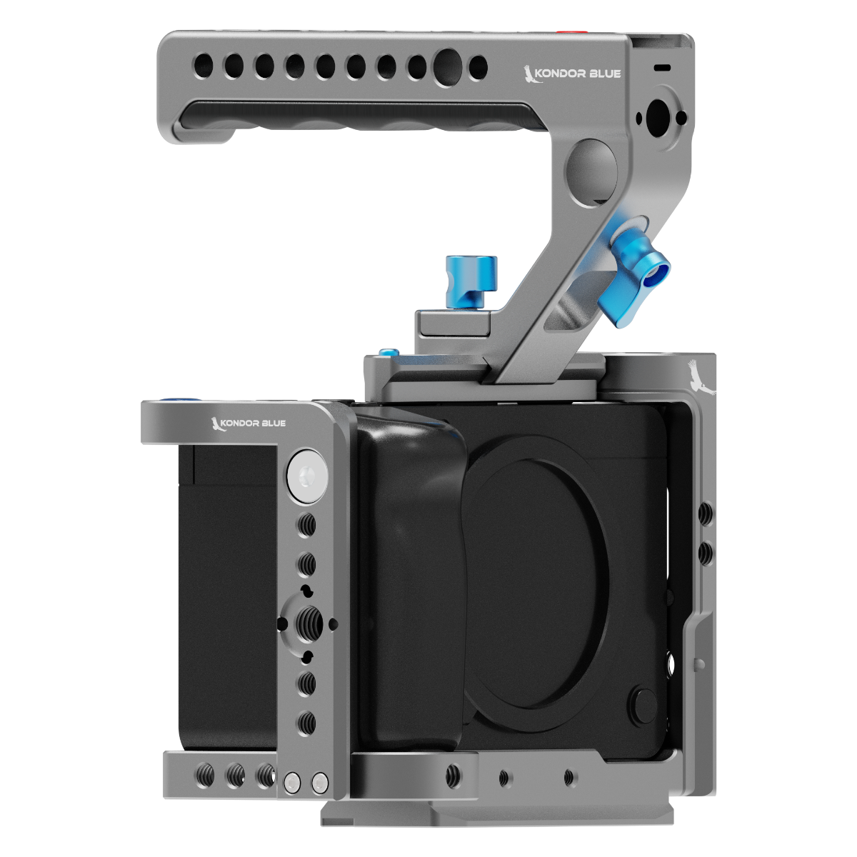 Kondor Blue Sony FX3 Cage - Space Gray Cage with Trigger Handle
