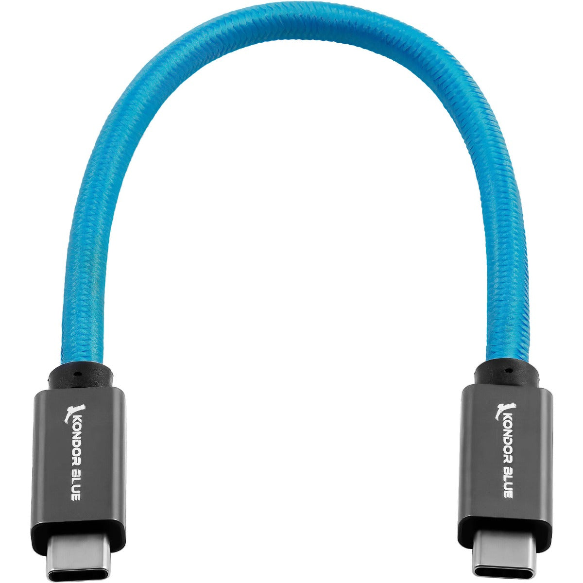Kondor Blue USB C to USB C High Speed Cable for Samsung T5 T7 SSD Recording