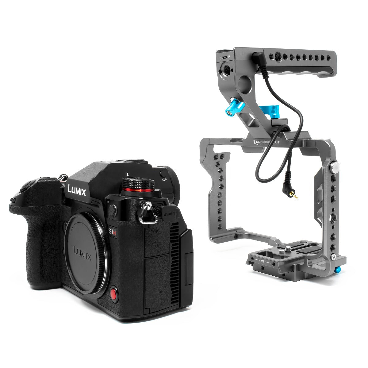 Kondor Panasonic Lumix S1H Cage with Remote Trigger Handle (S1/S1R/S1H)