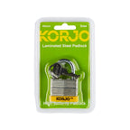 Korjo Lock Keyed 40mm - Steel