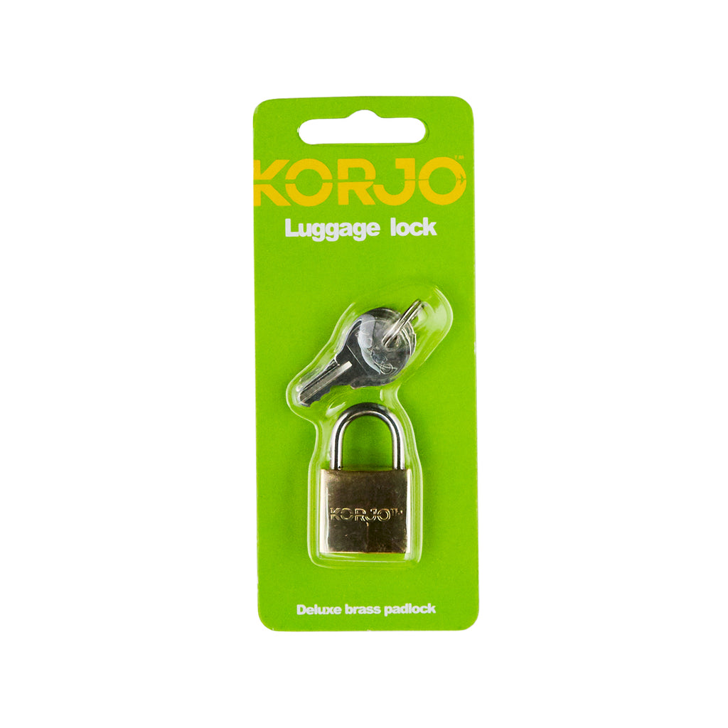 Korjo Luggage Lock Keyed 20mm Single Pack