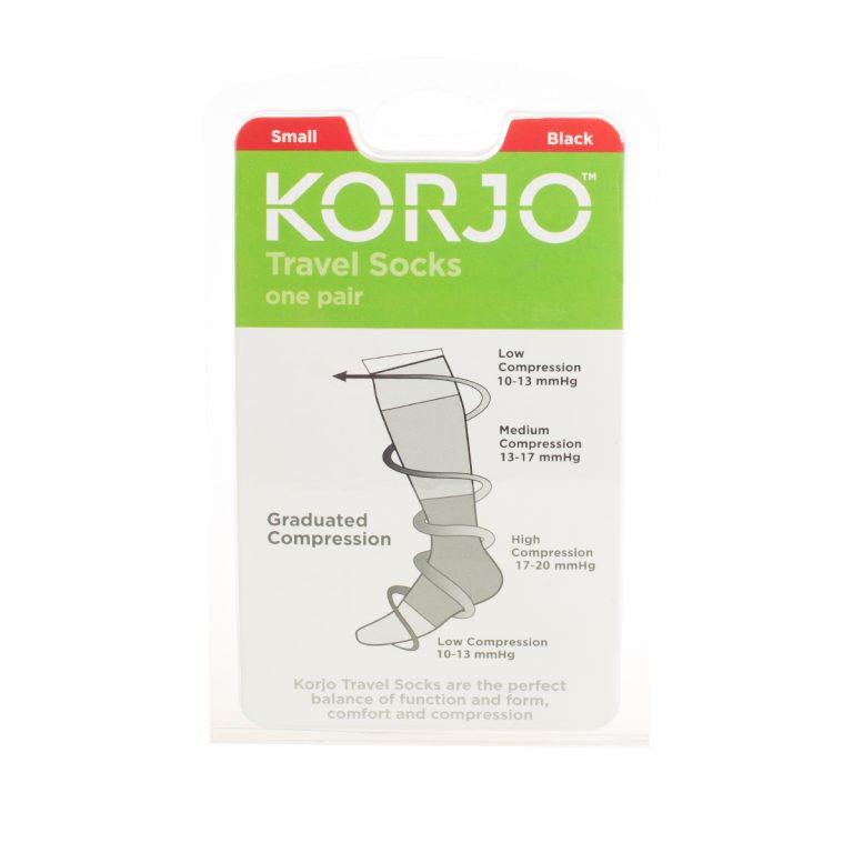 Korjo Compression Travel Socks - Small