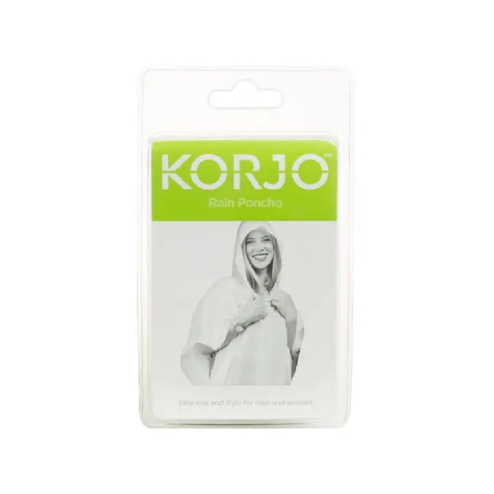 Korjo Raincoat- Reusable