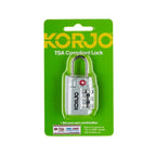 Korjo TSA Compliant - Combination Lock