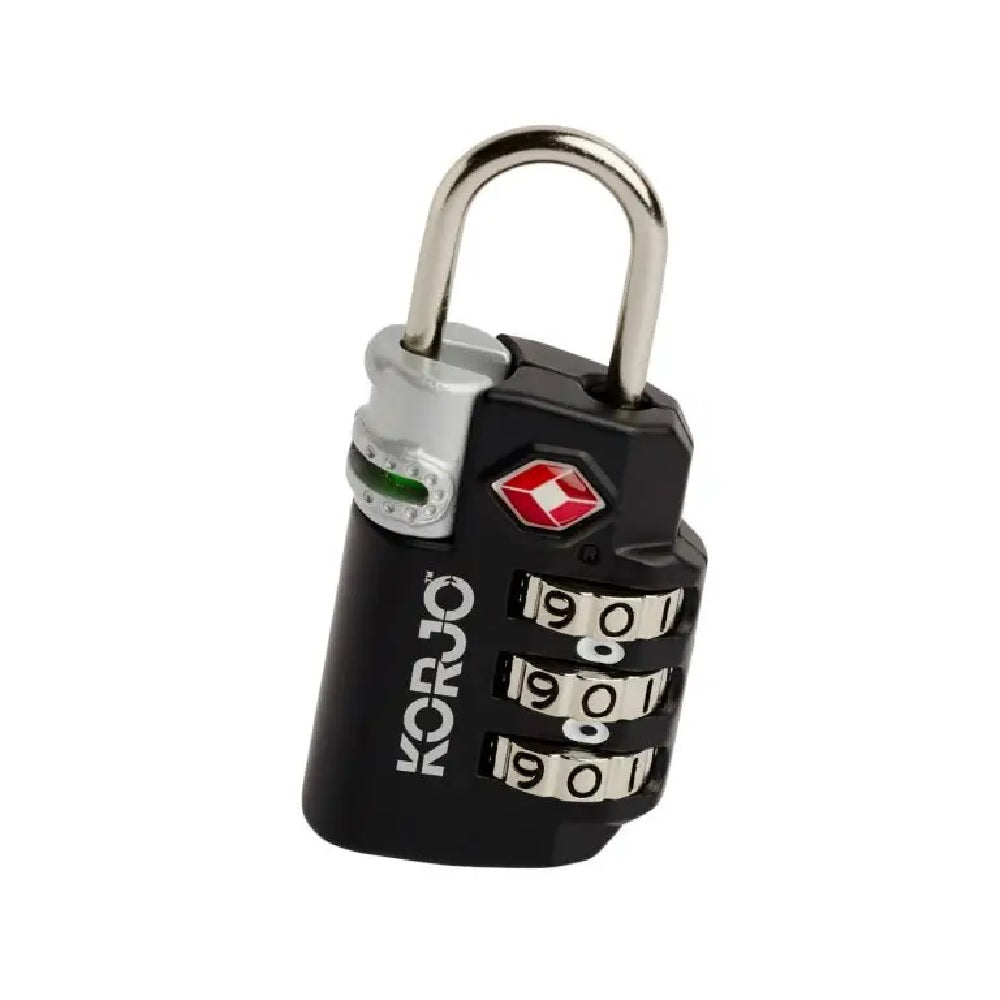 Korjo TSA Compliant Combilock with Indicator