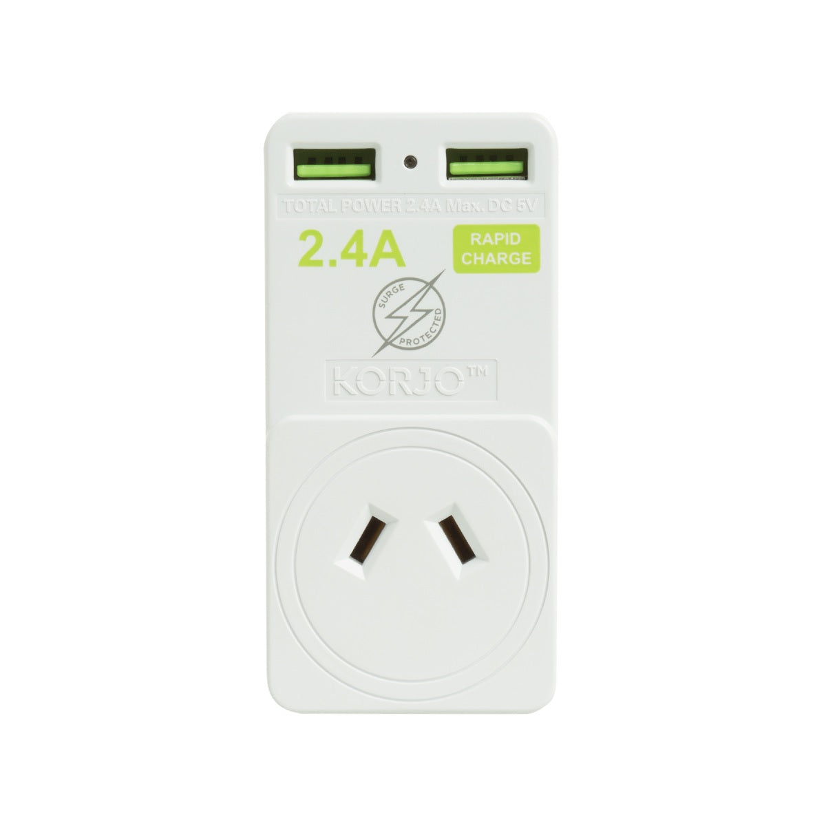 Korjo USB and Power Adapter (EU Italy Switzerland)