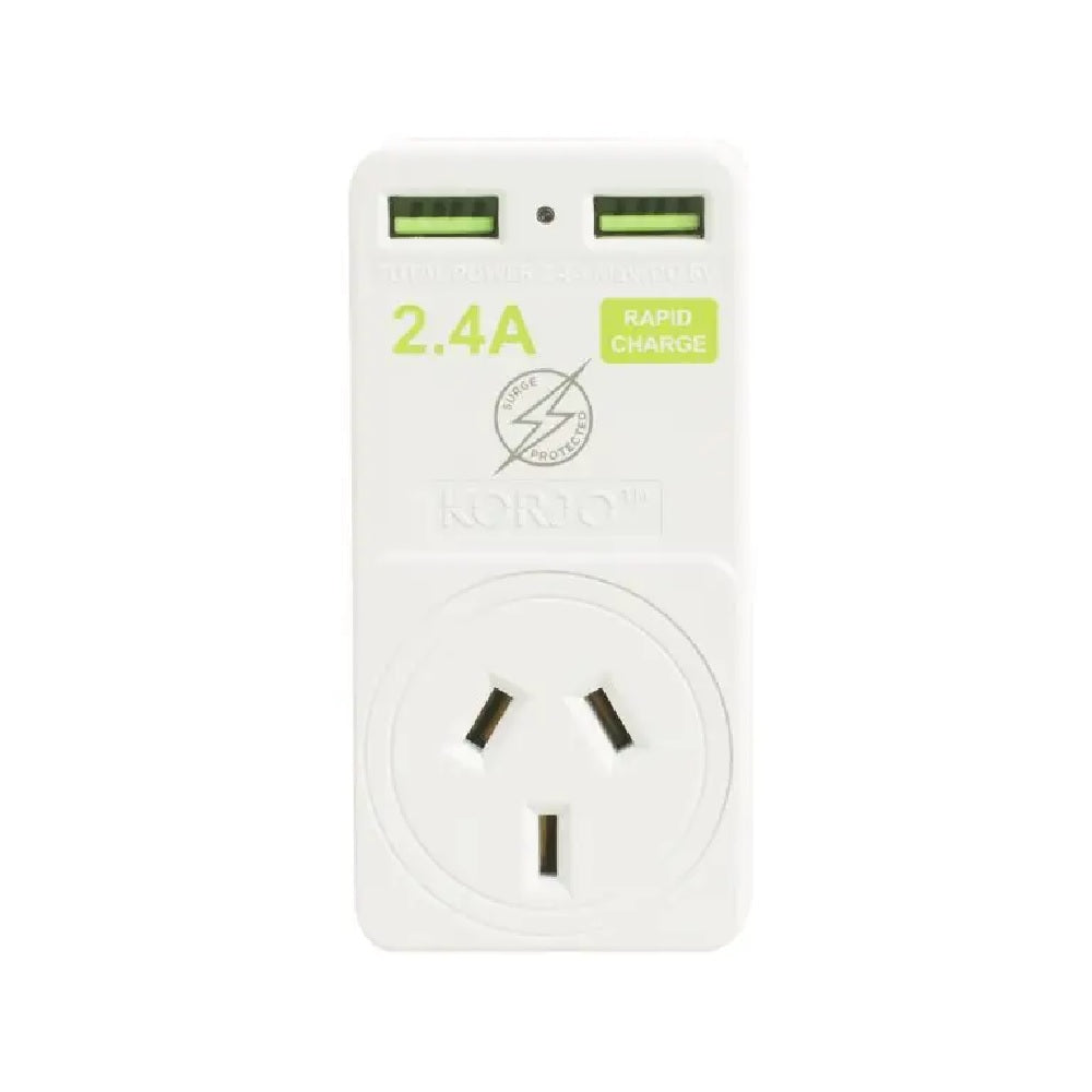 Korjo USB and Power Adapter ( USA)