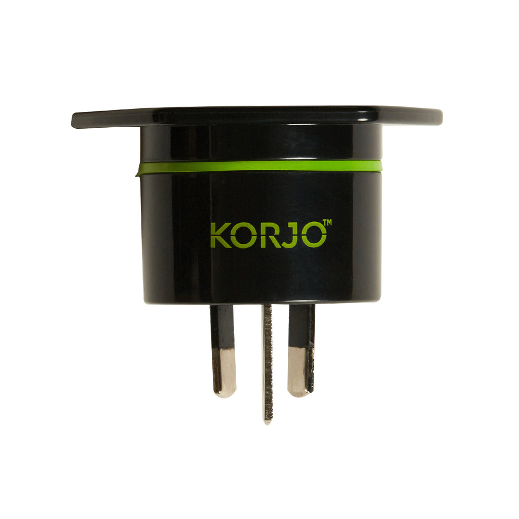 Korjo Worldwide Adapter for Australia - UK, the USA to Australia