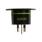 Korjo Worldwide Adapter for Australia - UK, the USA to Australia