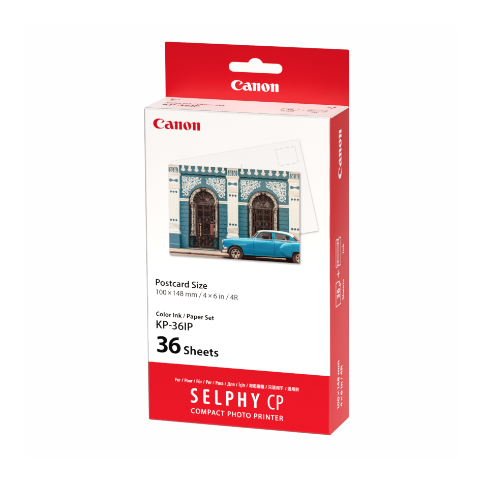 Canon KP36IP Ink & Label Kit